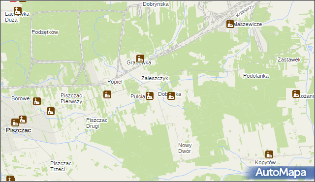 mapa Dobrynka, Dobrynka na mapie Targeo