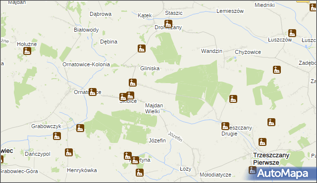 mapa Drogojówka, Drogojówka na mapie Targeo