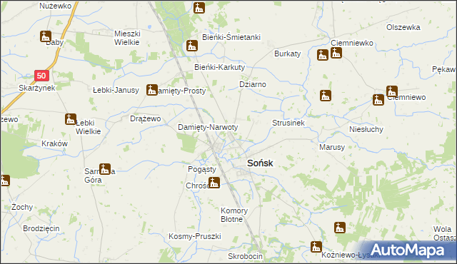 mapa Gołotczyzna, Gołotczyzna na mapie Targeo