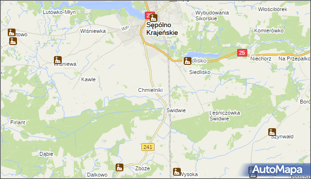 mapa Grochowiec, Grochowiec na mapie Targeo