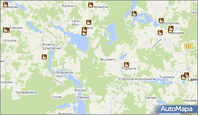mapa Jeruzalem, Jeruzalem na mapie Targeo
