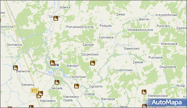 mapa Kniaziówka, Kniaziówka na mapie Targeo