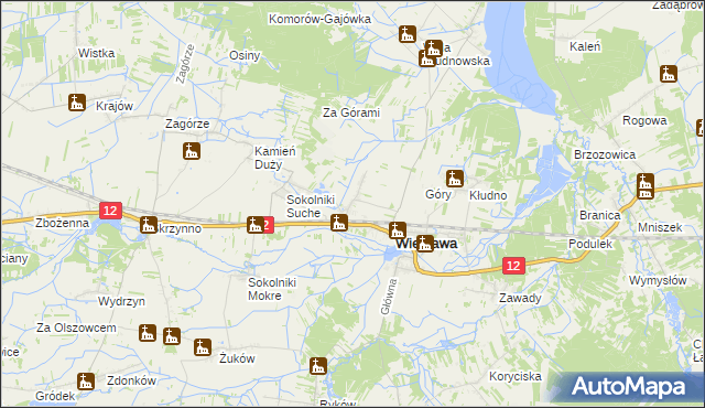 mapa Kochanów Wieniawski, Kochanów Wieniawski na mapie Targeo