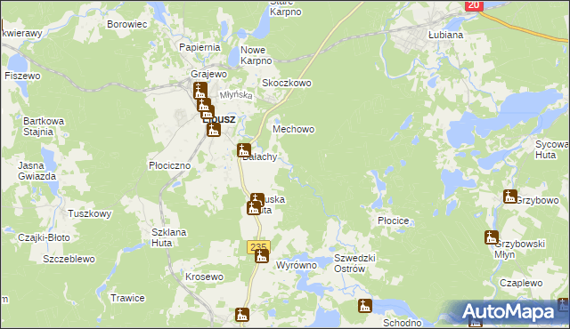 mapa Krugliniec, Krugliniec na mapie Targeo