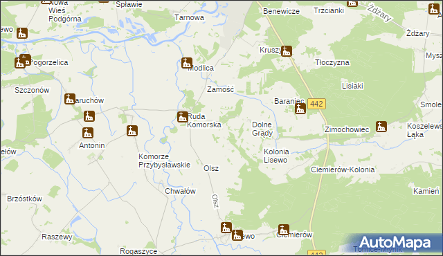 mapa Łupice gmina Pyzdry, Łupice gmina Pyzdry na mapie Targeo