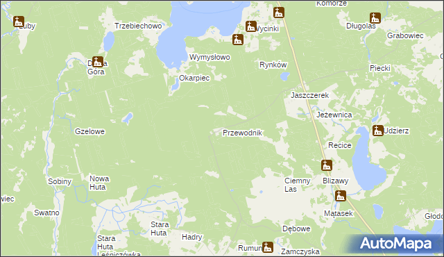 mapa Przewodnik, Przewodnik na mapie Targeo