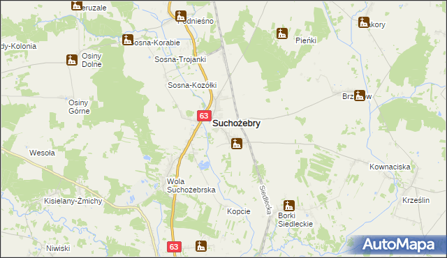 mapa Przygody, Przygody na mapie Targeo