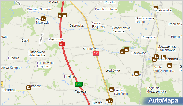 mapa Rękoraj, Rękoraj na mapie Targeo