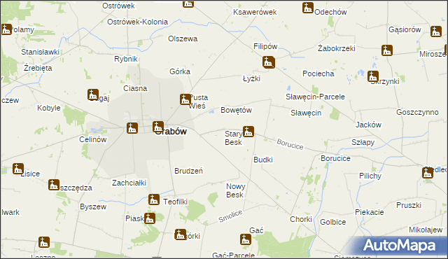 mapa Stary Besk, Stary Besk na mapie Targeo