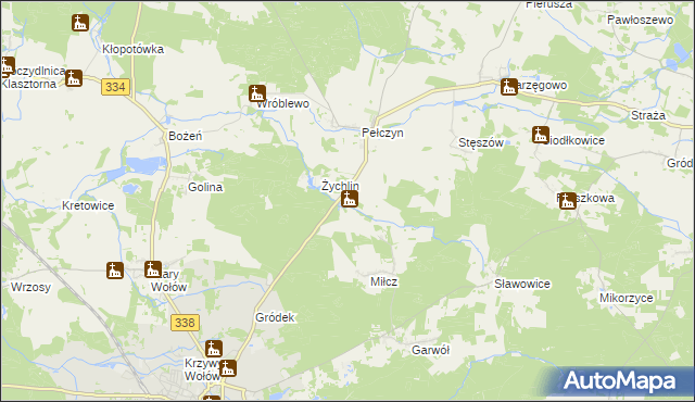 mapa Straszowice, Straszowice na mapie Targeo