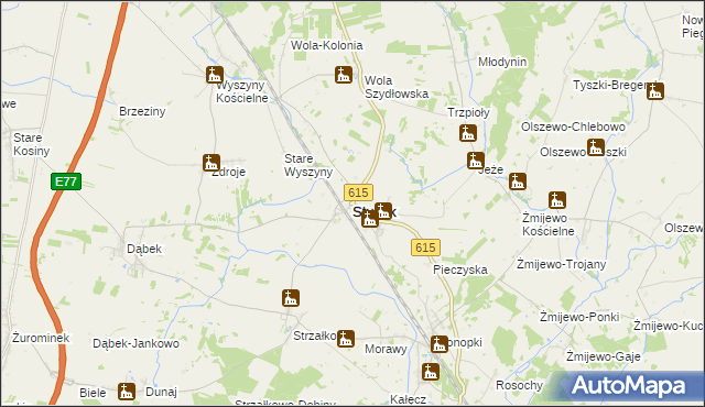 mapa Stupsk, Stupsk na mapie Targeo