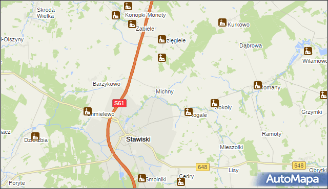 mapa Tafiły, Tafiły na mapie Targeo