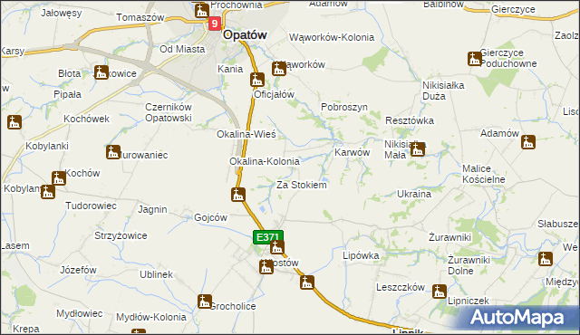 mapa Tudorów, Tudorów na mapie Targeo