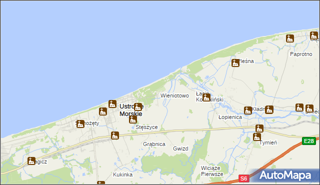 mapa Wieniotowo, Wieniotowo na mapie Targeo