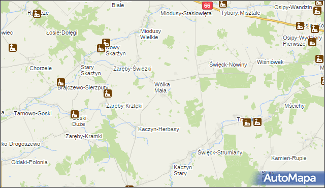 mapa Wólka Duża, Wólka Duża na mapie Targeo