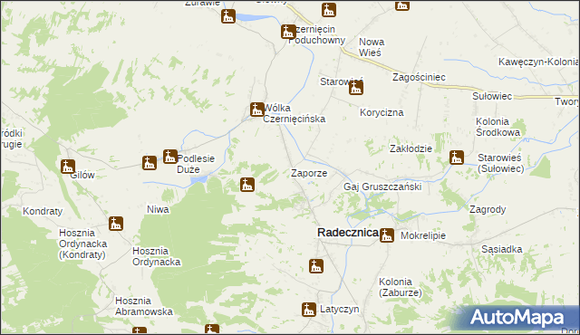 mapa Zaporze, Zaporze na mapie Targeo