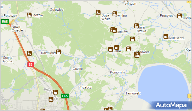 mapa Żuków Leśniczówka, Żuków Leśniczówka na mapie Targeo