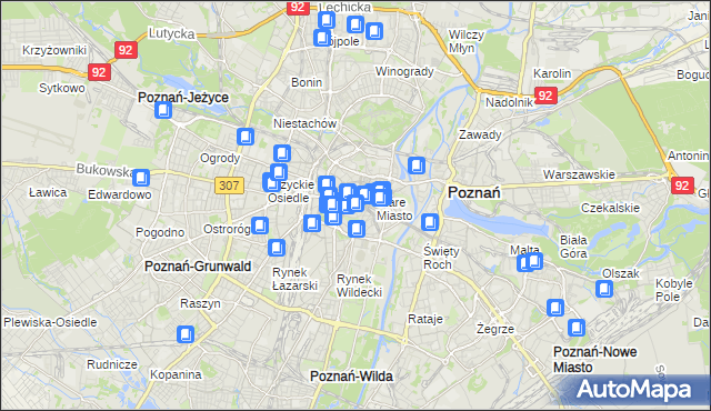 mapa Święty Marcin, Święty Marcin na mapie Targeo