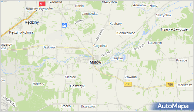 mapa Wancerzów, Wancerzów na mapie Targeo