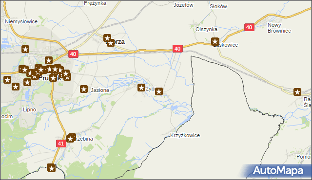 mapa Dytmarów, Dytmarów na mapie Targeo