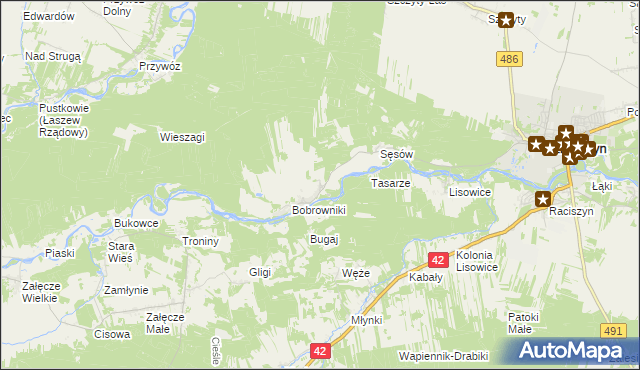 mapa Kapituła, Kapituła na mapie Targeo