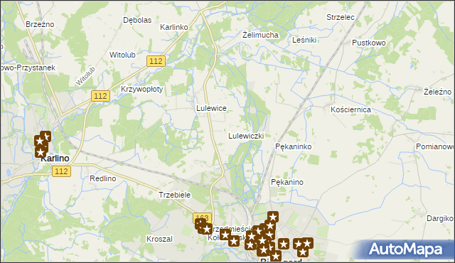 mapa Lulewiczki, Lulewiczki na mapie Targeo