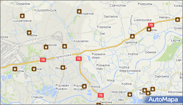 mapa Pobiednik Wielki, Pobiednik Wielki na mapie Targeo