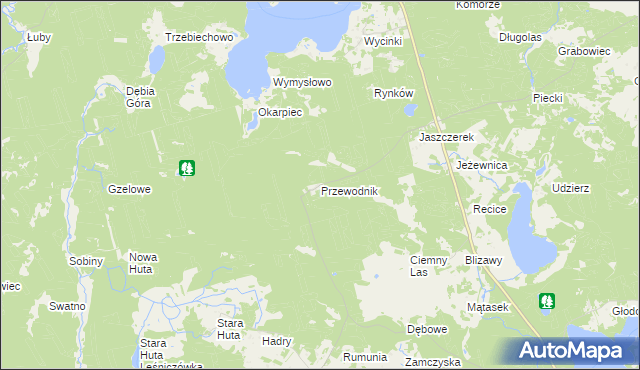 mapa Przewodnik, Przewodnik na mapie Targeo