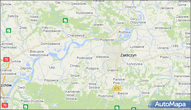 mapa Wesołów, Wesołów na mapie Targeo