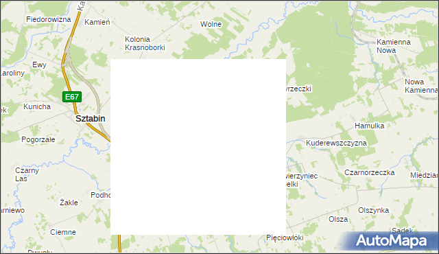 mapa Małowista, Małowista na mapie Targeo