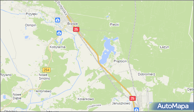 mapa Chmielniki gmina Nowa Wieś Wielka, Chmielniki gmina Nowa Wieś Wielka na mapie Targeo