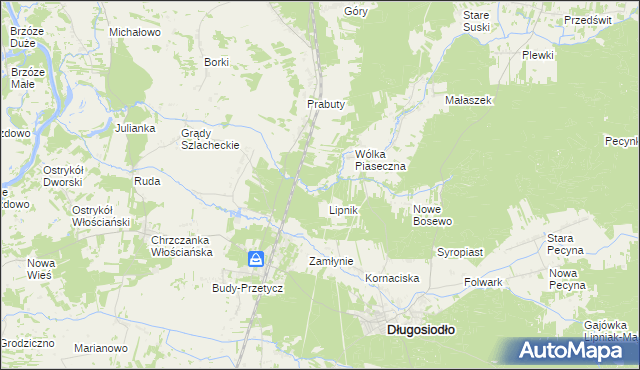 mapa Kabat, Kabat na mapie Targeo