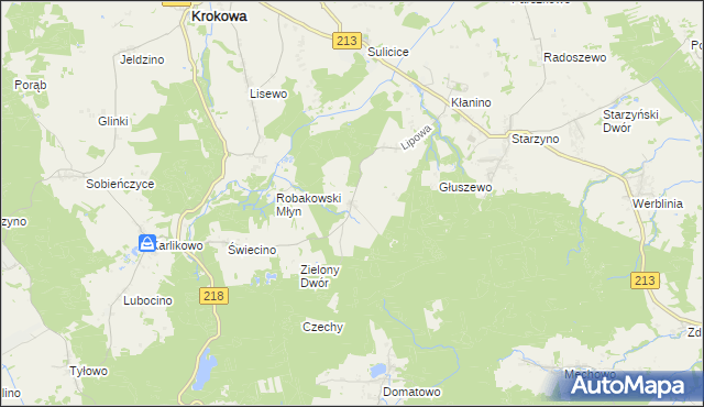 mapa Połchówko, Połchówko na mapie Targeo