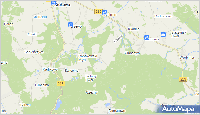 mapa Połchówko, Połchówko na mapie Targeo