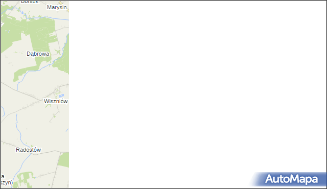 mapa Witków gmina Dołhobyczów, Witków gmina Dołhobyczów na mapie Targeo