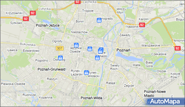 mapa Święty Marcin, Święty Marcin na mapie Targeo