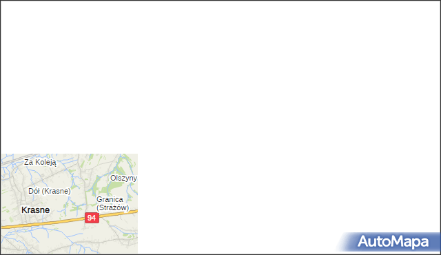 mapa Krzemienica gmina Czarna, Krzemienica gmina Czarna na mapie Targeo