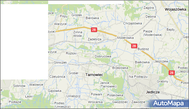 mapa Dobrucowa, Dobrucowa na mapie Targeo