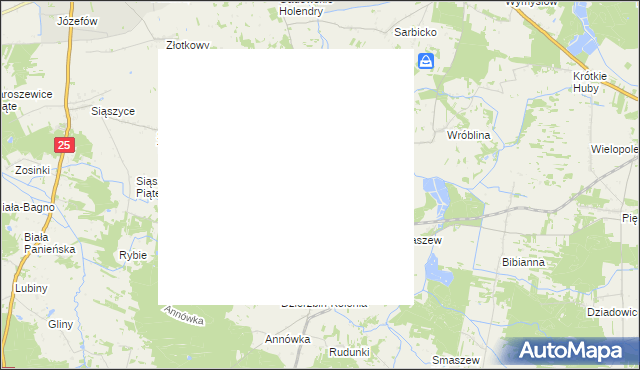 mapa Gadów, Gadów na mapie Targeo