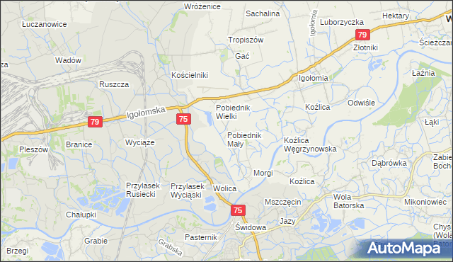 mapa Pobiednik Mały, Pobiednik Mały na mapie Targeo