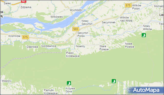 mapa Krubiczew, Krubiczew na mapie Targeo