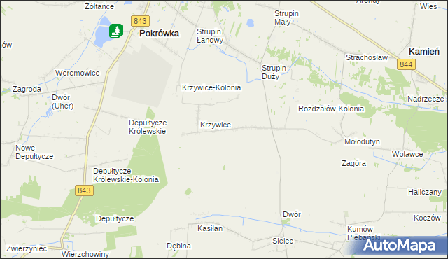 mapa Rożdżałów, Rożdżałów na mapie Targeo
