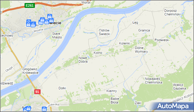 mapa Górne Wymiary, Górne Wymiary na mapie Targeo