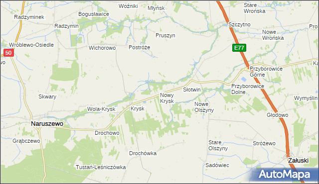 mapa Nowy Krysk, Nowy Krysk na mapie Targeo