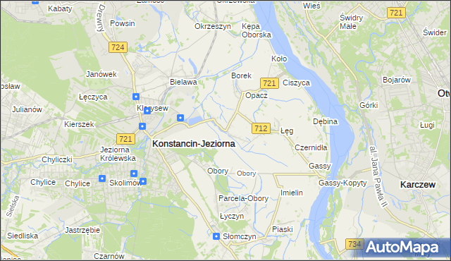 mapa Habdzin, Habdzin na mapie Targeo