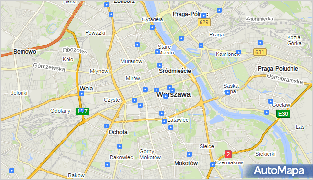 kamery monitoringu miejskiego warszawa mapa Monitoring miejski w Warszawie :: Więcej na mapie Targeo