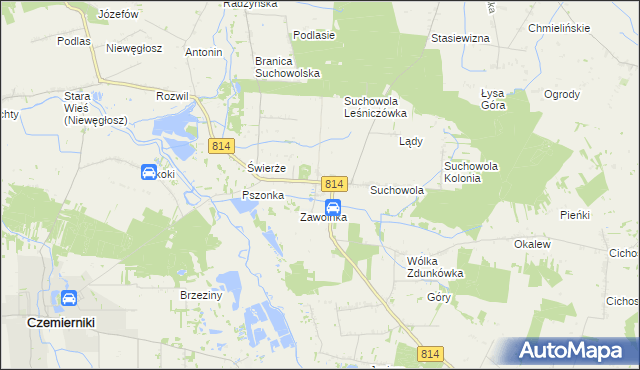 mapa Kuraszew, Kuraszew na mapie Targeo