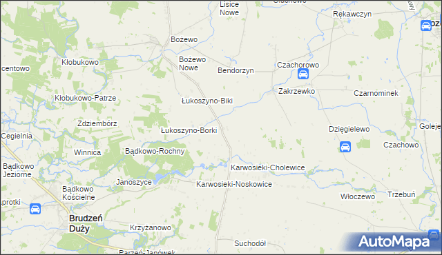 mapa Łukoszyn, Łukoszyn na mapie Targeo