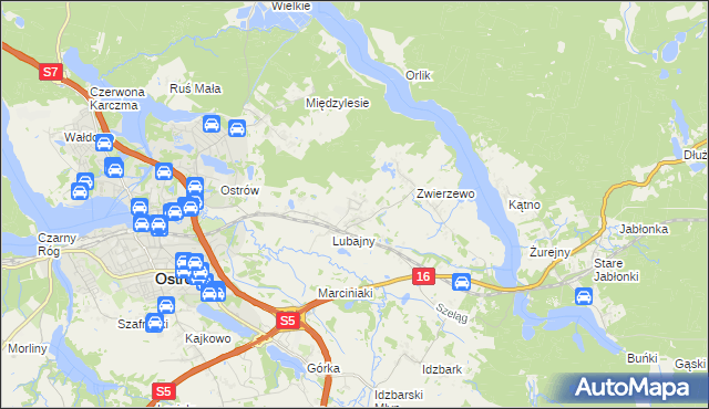 mapa Nowe Siedlisko, Nowe Siedlisko na mapie Targeo
