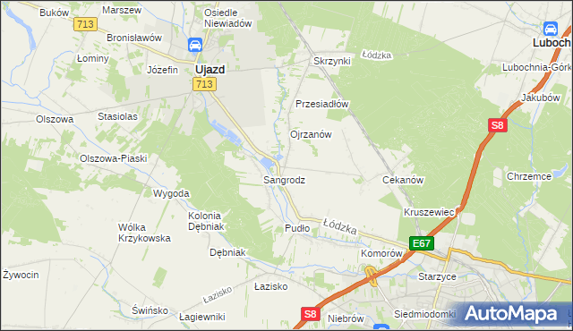 mapa Tobiasze, Tobiasze na mapie Targeo